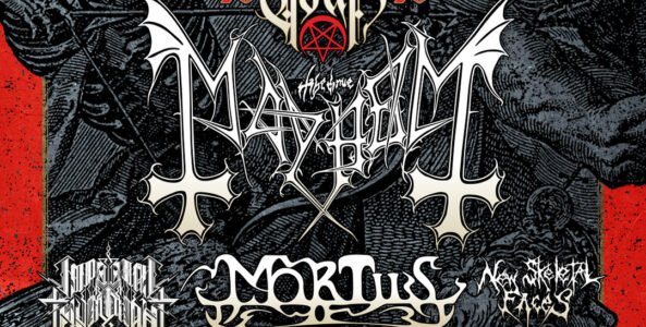 MAYHEM, MORTIIS, IMPERIAL TRIUMPHANT, NEW SKELETAL FACES