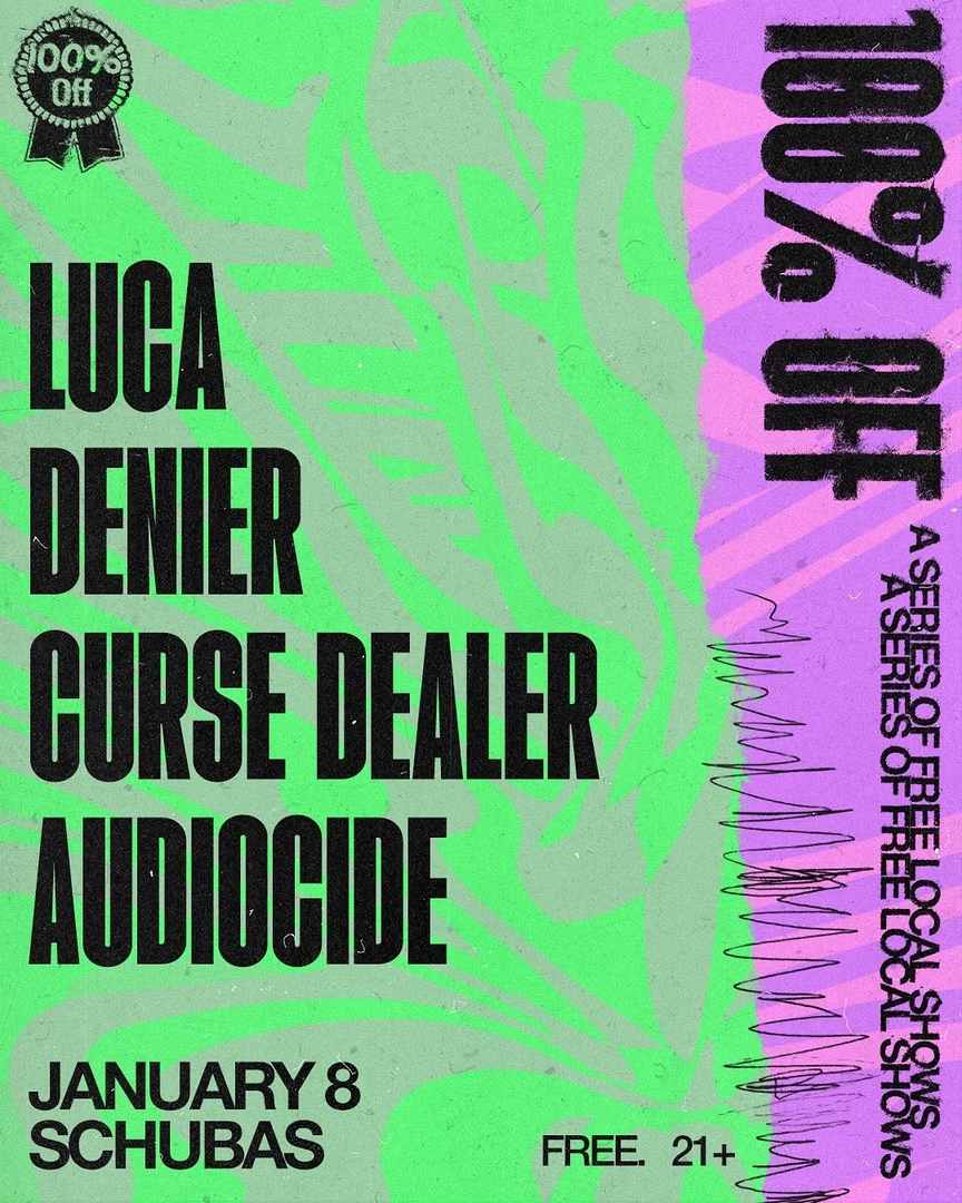 LUCA, DENIER, CURSE DEALER, AUDIOCIDE