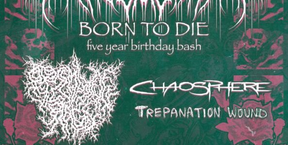 BLIND EQUATION, PRIMITIVE RAGE, CHAOSPHERE, TREPANATION WOUND