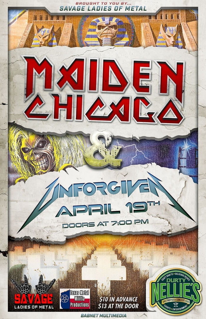 MAIDEN CHICAGO, UNFORGIVEN