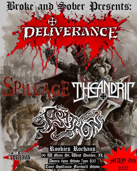 DELIVERANCE, SPILLAGE, THEANDRIC, PSYTHON