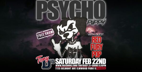 PSYCHO PUPPY, RED POP FURY