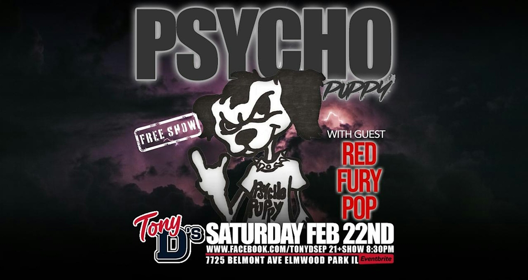 PSYCHO PUPPY, RED POP FURY