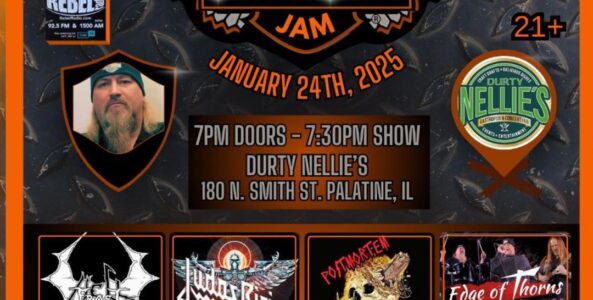 Rebel Radio Showcase – Scott Davidson’s Birthday Jam: HELLFROST, JUDAS RISING, POSTMORTEM, EDGE OF THORNS, RIVAL