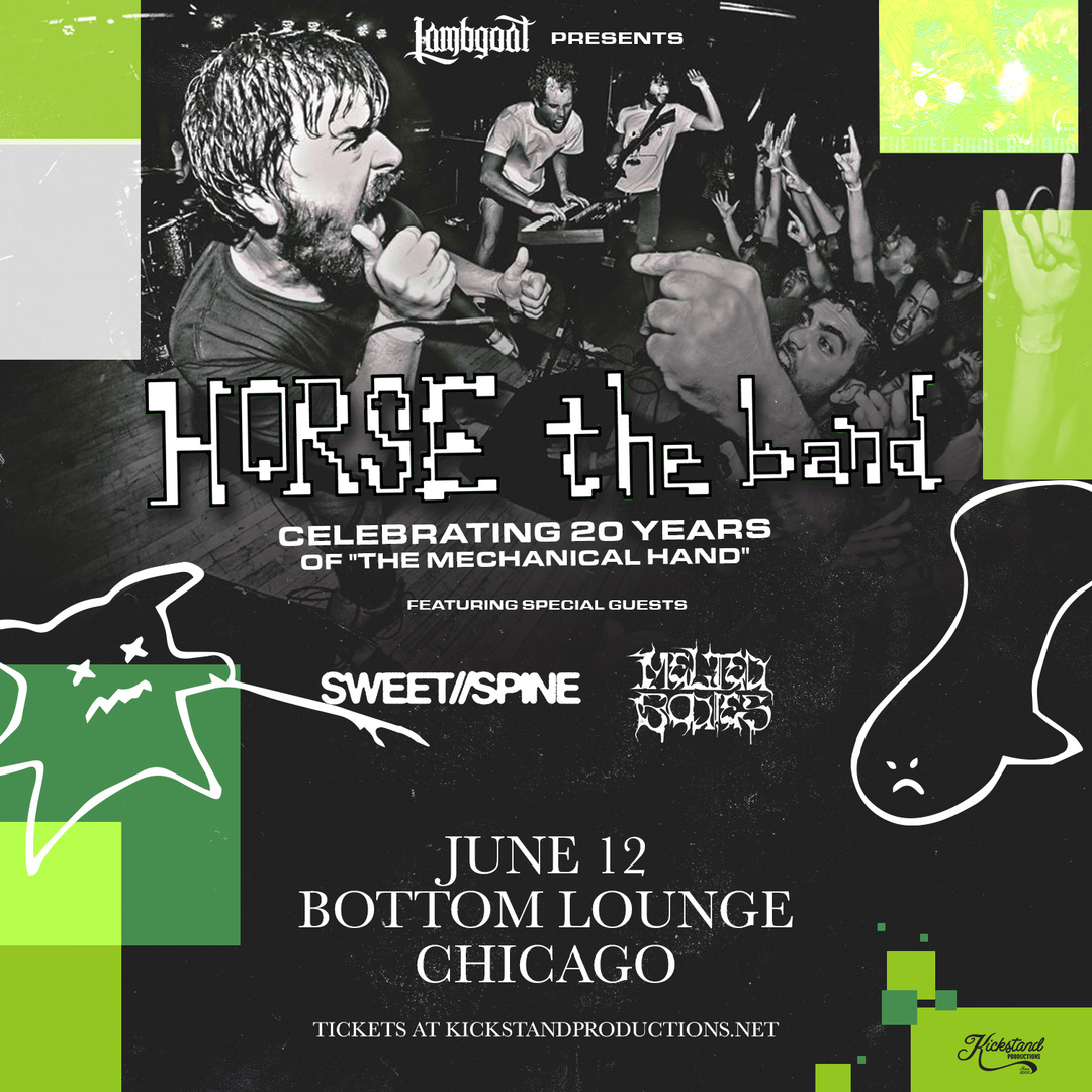 HORSE THE BAND, SWEET//SPINE, MELTED BODIES