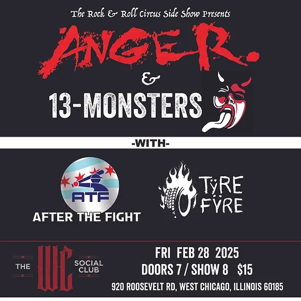 ANGER., 13-MONSTERS, AFTER THE FIGHT, TŸRE FŸRE