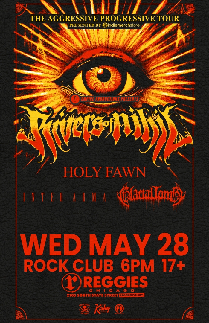 RIVERS OF NIHIL, HOLY FAWN, INTER ARMA, GLACIAL TOMB