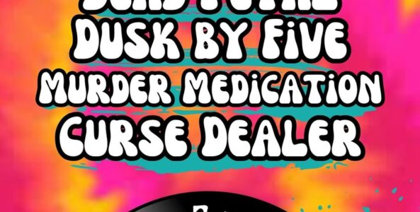 DEAD PETAL, DUSK BY FIVE, MURDER MEDICATION, CURSE DEALER