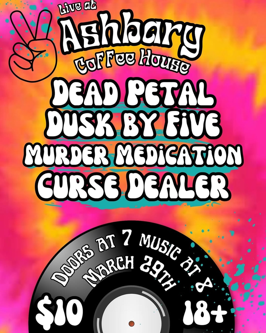 DEAD PETAL, DUSK BY FIVE, MURDER MEDICATION, CURSE DEALER