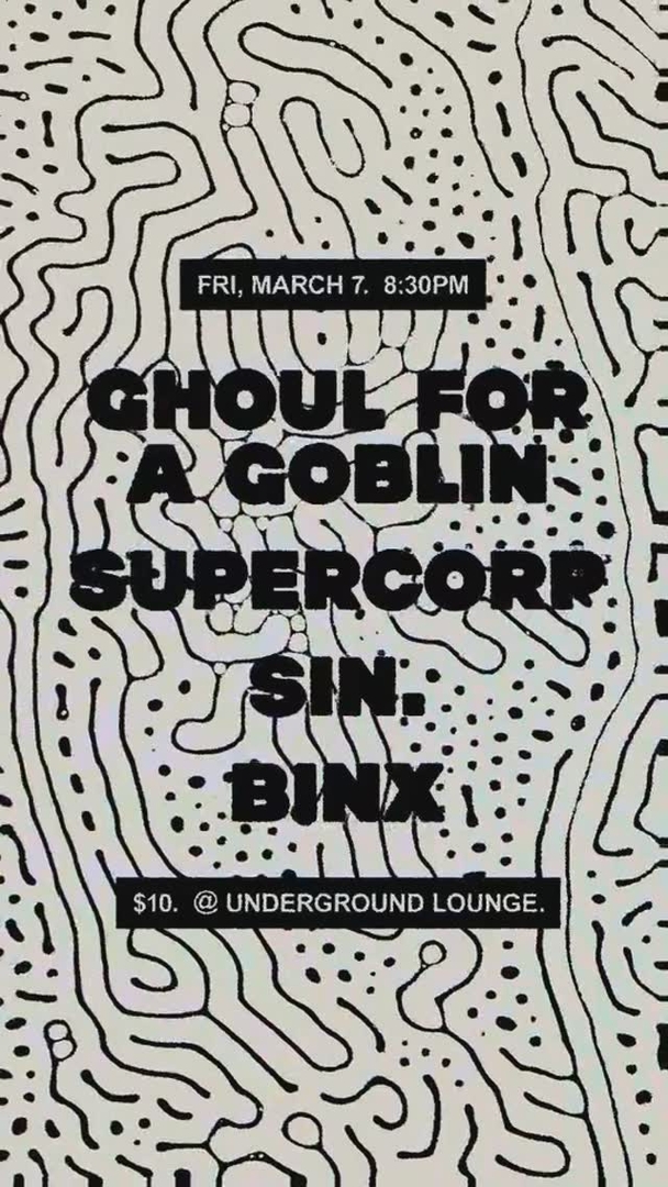 GHOUL FOR A GOBLIN, SUPERCORP, SIN., BINX