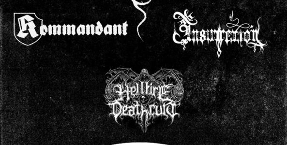 BEHERIT, KOMMANDANT, INSURREXIÓN, HELLFIRE DEATHCULT