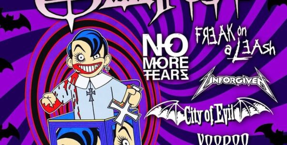 FREAK ON A LEASH, NO MORE TEARS, UNFORGIVEN, CITY OF EVIL, VOODOO