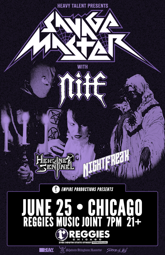 SAVAGE MASTER, NITE, HEROINE SENTINEL, NIGHTFREAK