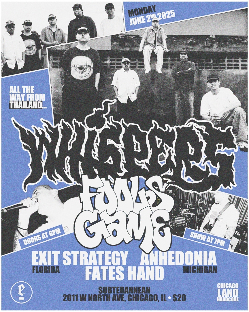 WHISPERS, FOOLS GAME, EXIT STRATEGY, ANHEDONIA, FATES HAND