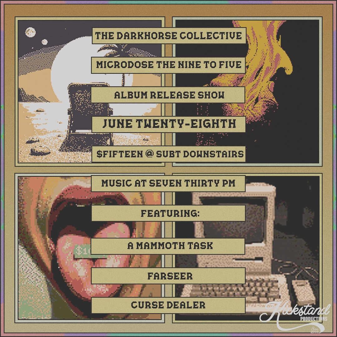 THE DARKHORSE COLLECTIVE, A MAMMOTH TASK, FARSEER, CURSE DEALER