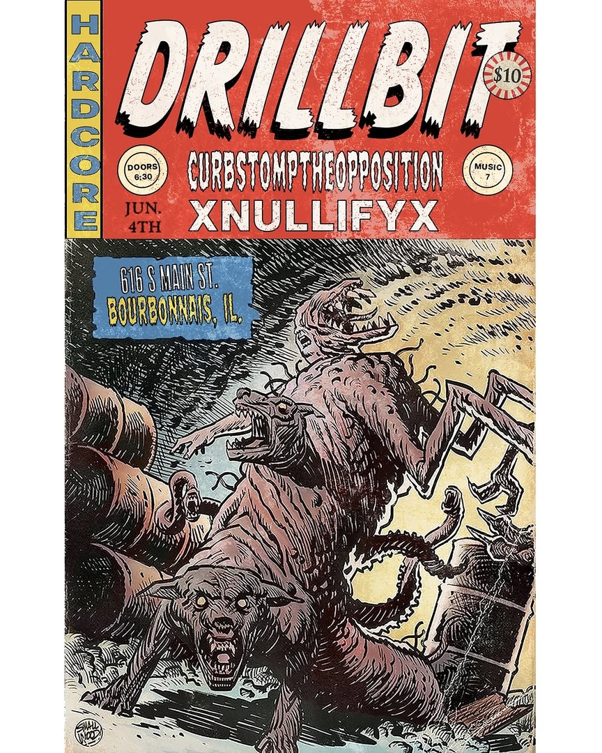 DRILLBIT, CURBSTOMP THE OPPOSITION, XNULLIFYX