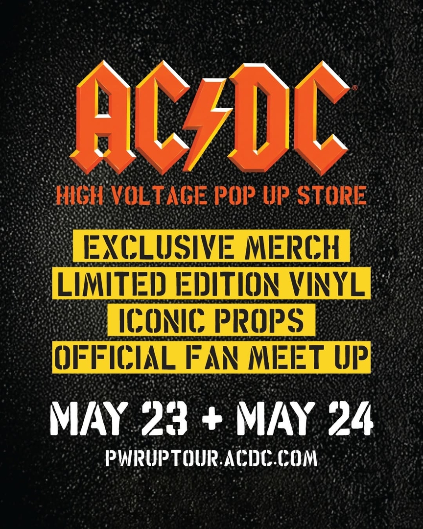 AC/DC High Voltage Pop Up Store - Day 1