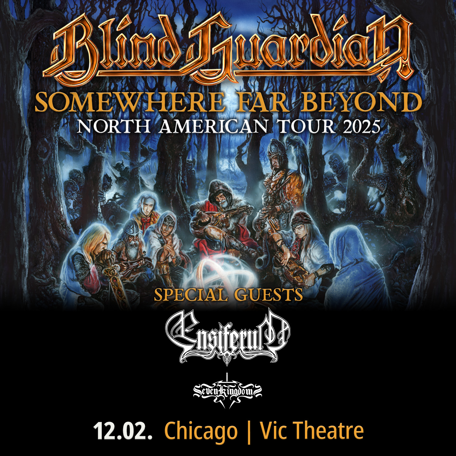 BLIND GUARDIAN, ENSIFERUM & SEVEN KINGDOMS