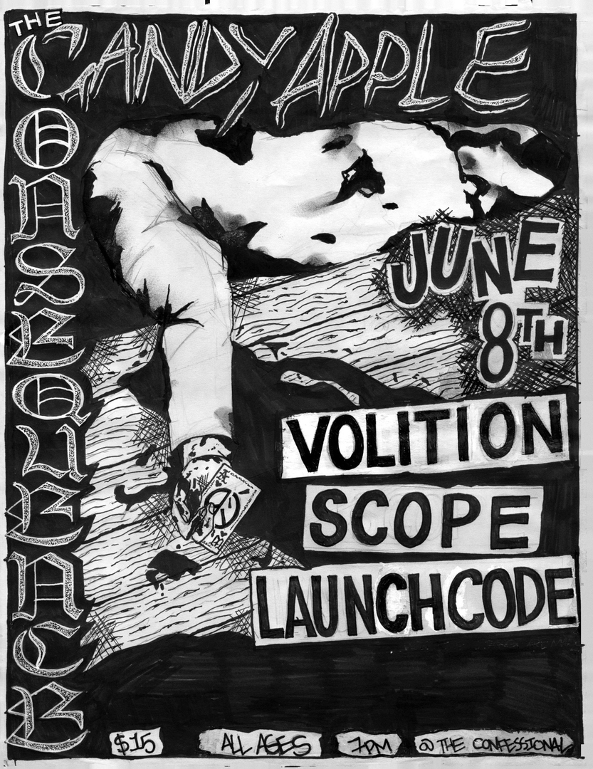 THE CONSEQUENCE, CANDY APPLE, VOLITION, SCOPE, LAUNCH CODE