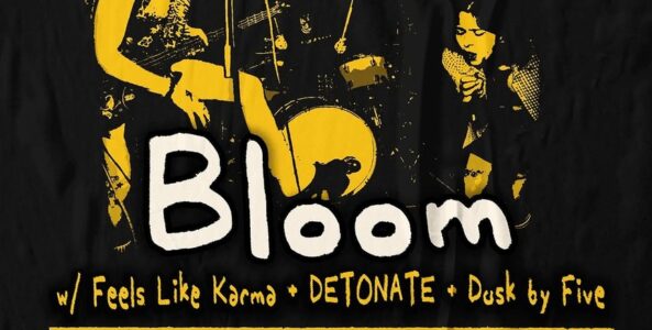BLOOM, FEELS LIKE KARMA, DETONATE, DUSK BY FIVE