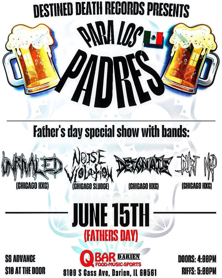 UNRIVALED, NOISE VIOLATION, DETONATE, DURTNAP