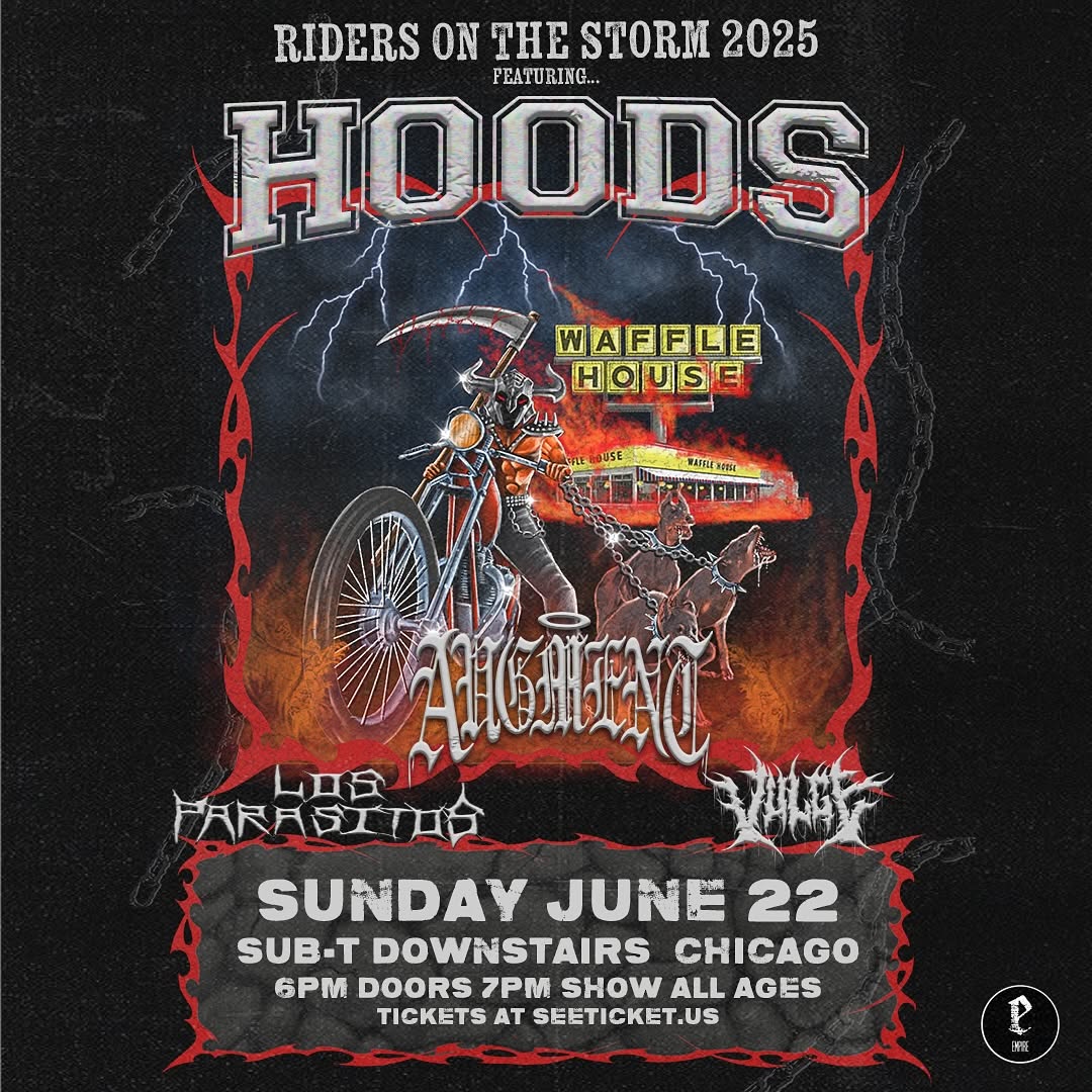 HOODS, AUGMENT, LOS PARASITOS, VULGE
