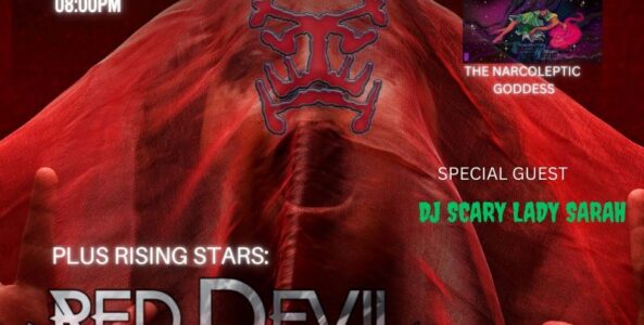 RORSCHACH TEST, RED DEVIL VORTEX, THE SUFFERING, DJ SCARY LADY SARAH
