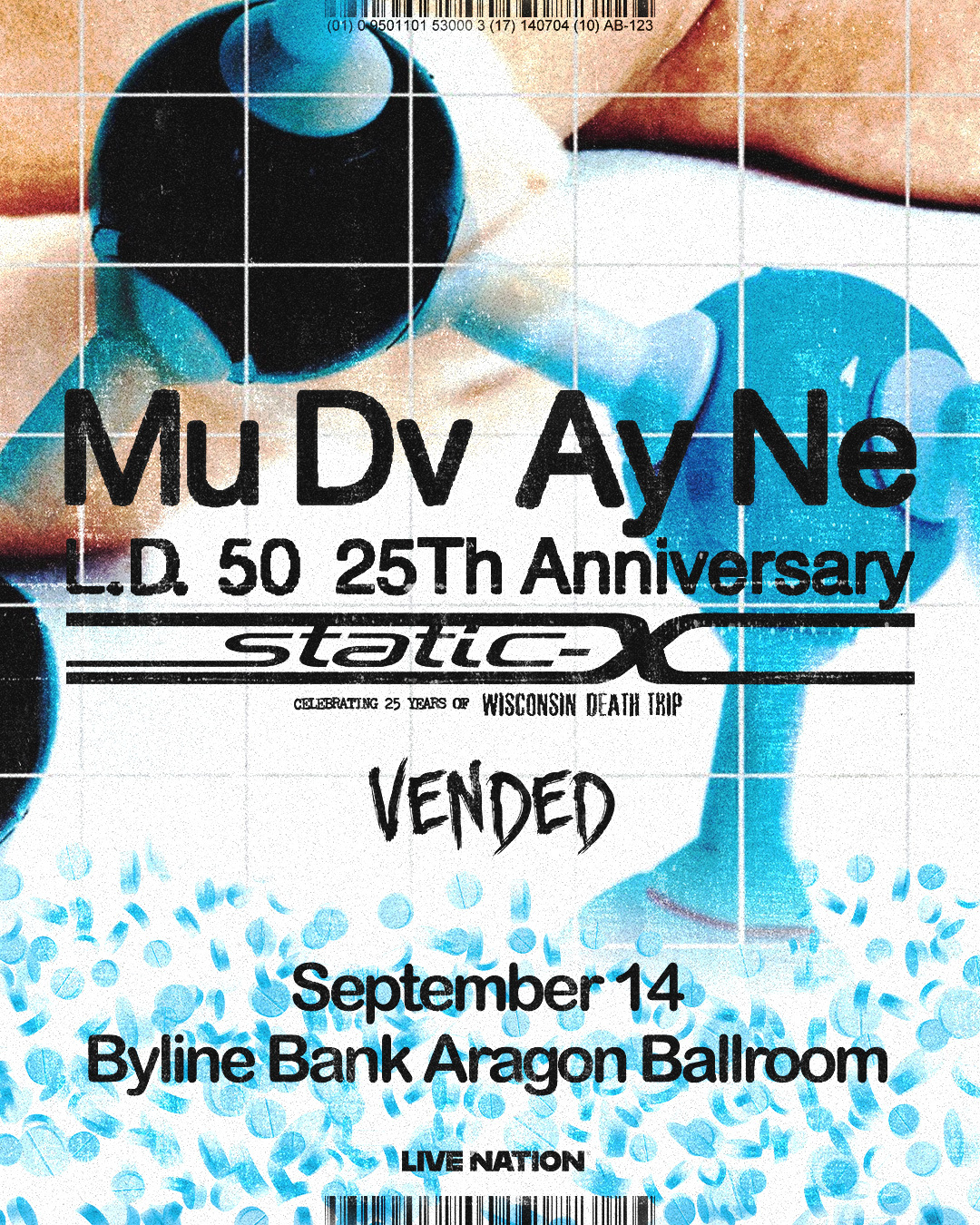 MUDVAYNE, STATIC-X, VENDED