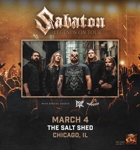 SABATON, POP EVIL, WINGS OF STEEL