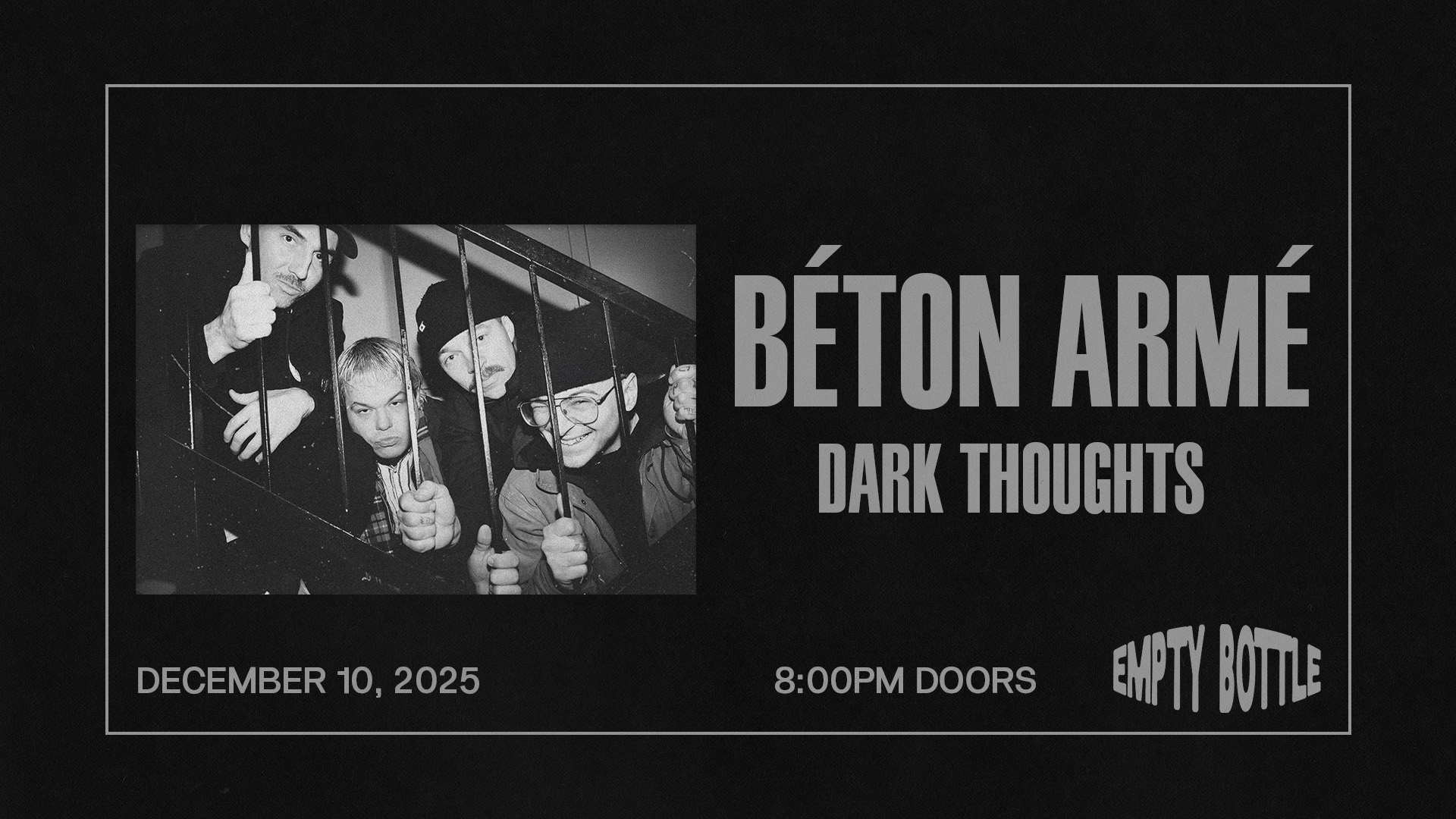 BÉTON ARMÉ, DARK THOUGHTS