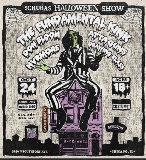THE FUNDAMENTAL KINK, DON BLOOM, NVRMORE, ATTA GUNS, DRAWING CLASS