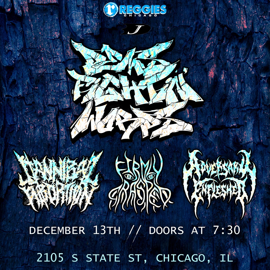 DEMSFIGHTINWORDS, CANNIBAL ABORTION, FIRMLY GRASPED, ADVERSARY ENFLESHED