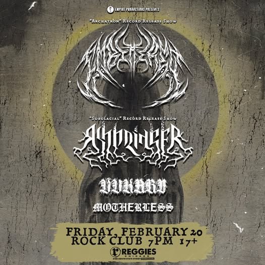 EMBITTERED, ASHBRINGER, VUKARI, MOTHERLESS