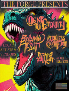 NEXT TO ETERNITY, BEHEADING THE ICON, RECKLESS, REDEMPTION, SURNEST