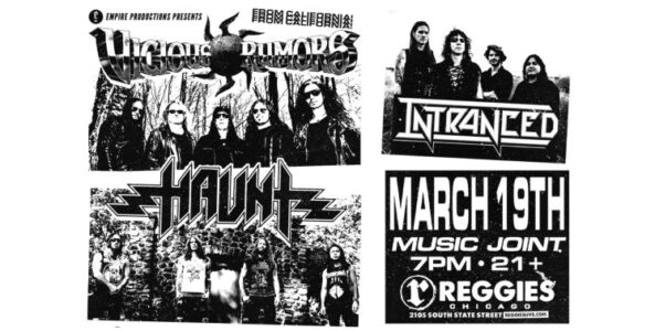 VICIOUS RUMORS, HAUNT, INTRANCED