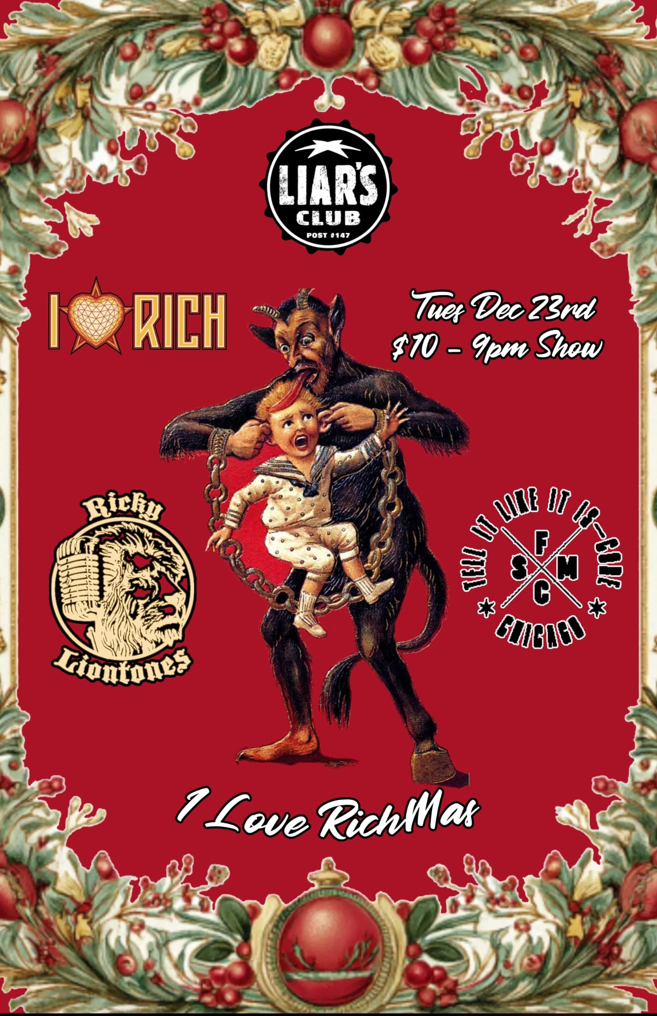 Richmass 2025: I LOVE RICH, RICKY LIONTONES, SMFC