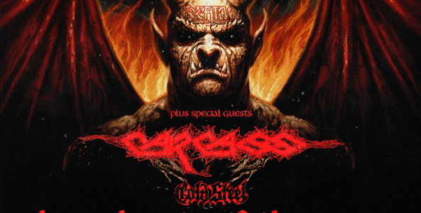 KREATOR, CARCASS, COLD STEEL