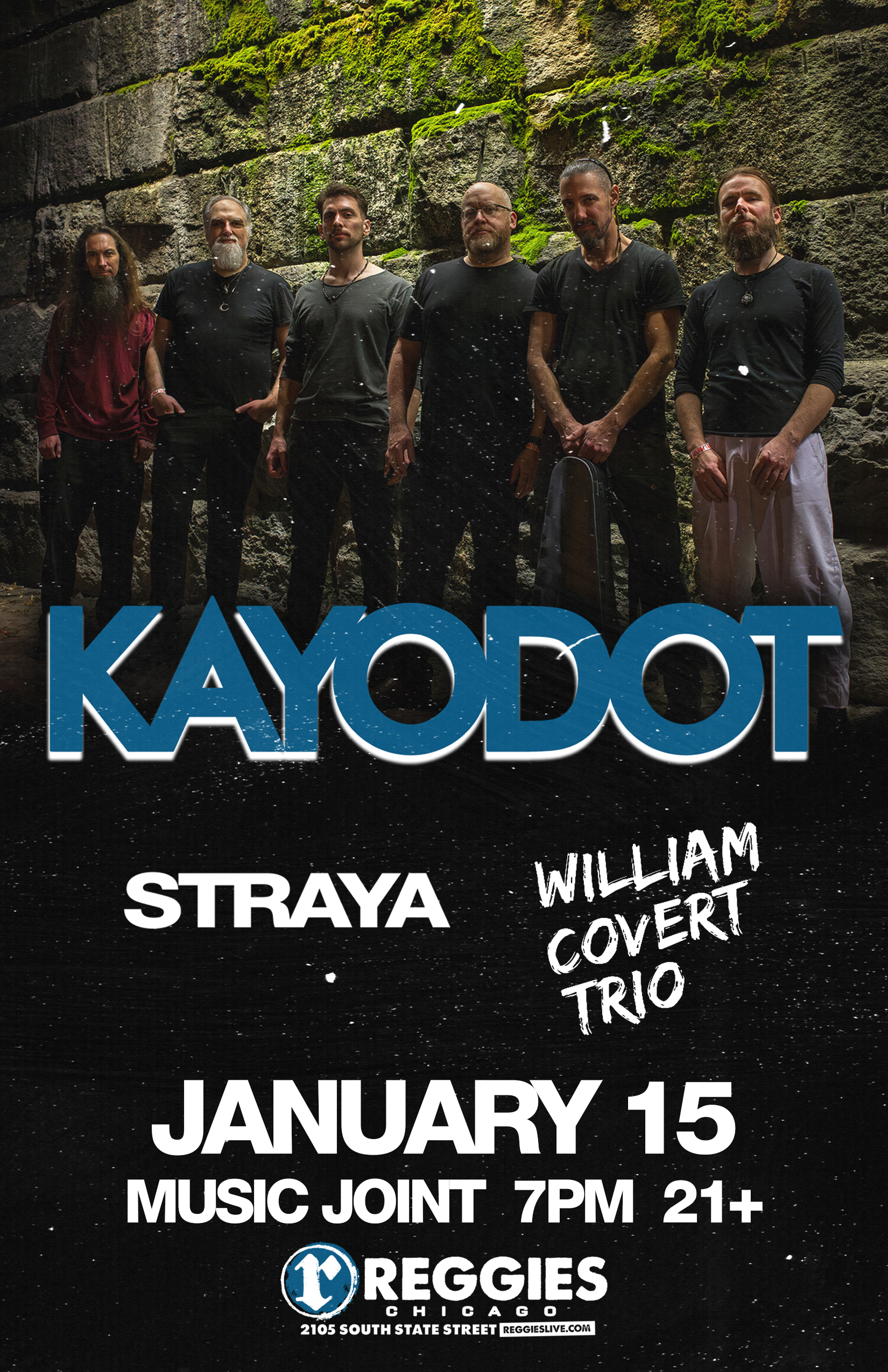 KAYO DOT, STRAYA, WILLIAM COVERT TRIO