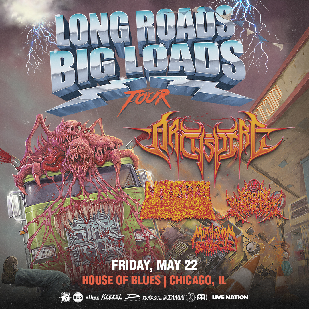 ARCHSPIRE, UNDEATH, CROWN MAGNETAR, MUTILATION BARBECUE