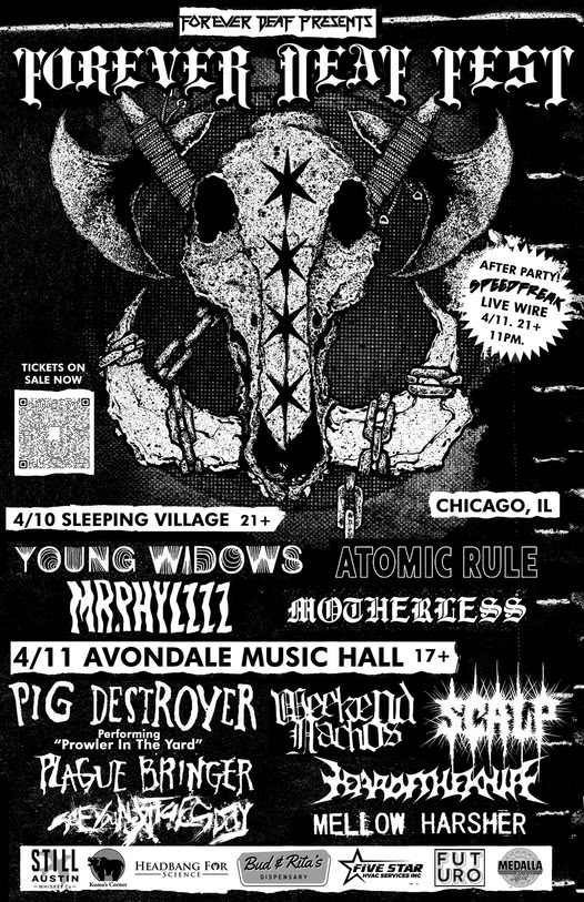 Forever Deaf Fest: YOUNG WIDOWS, ATOMIC RULE, MOTHERLESS, MR. PHYLZZZ