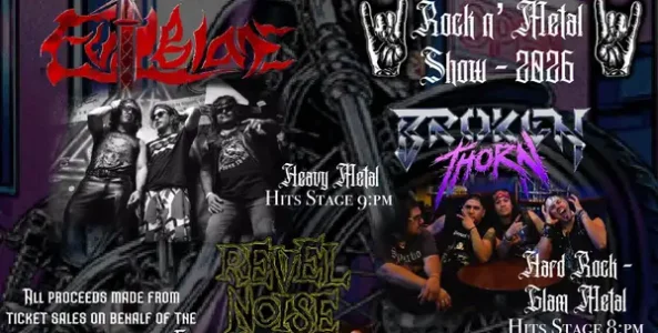 EVIL BLADE, BROKEN THORN, REVEL NOISE