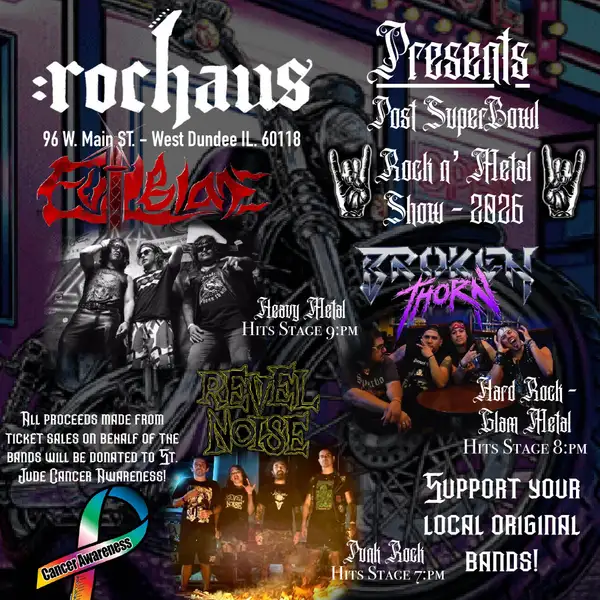 EVIL BLADE, BROKEN THORN, REVEL NOISE