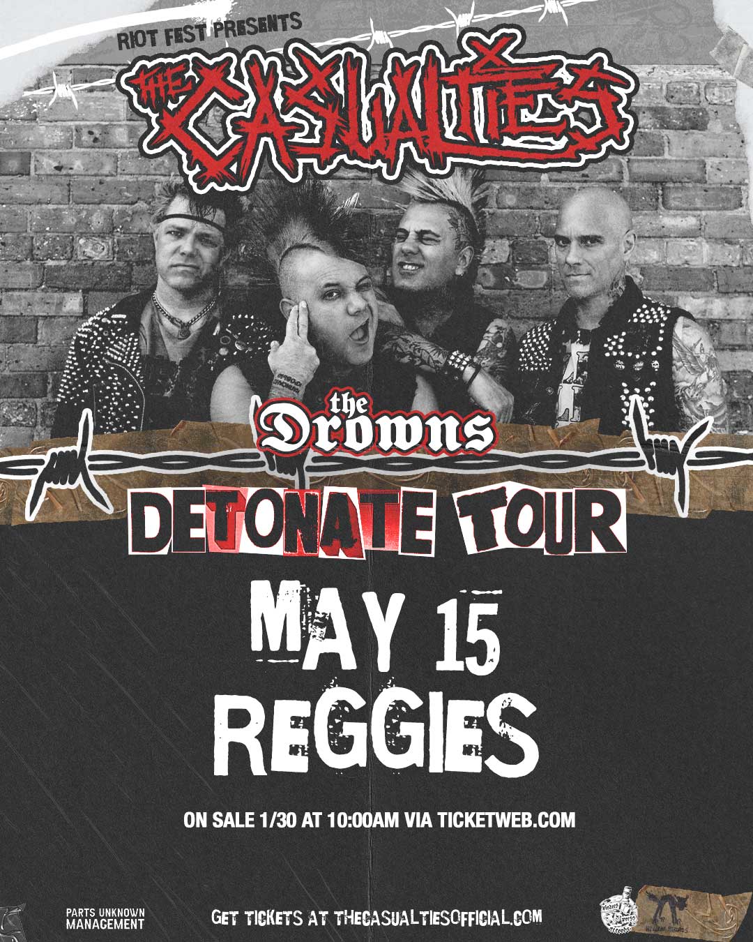 THE CASUALTIES, THE DROWNS