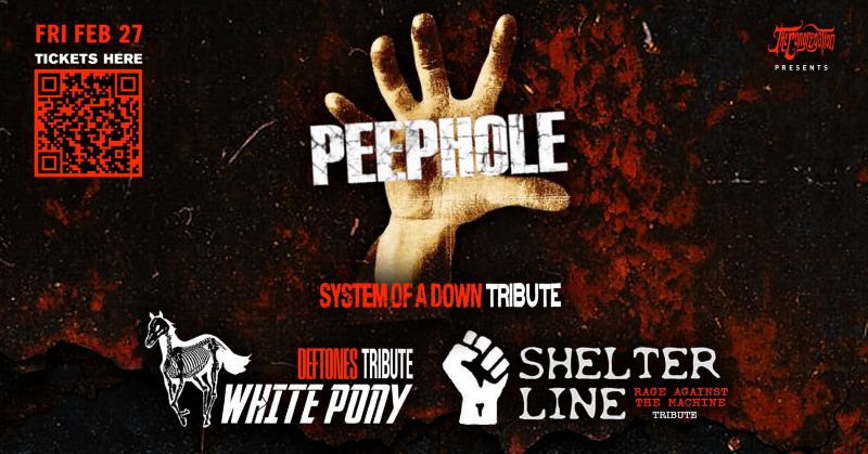 PEEPHOLE, WHITE PONY, SHELTER LINE