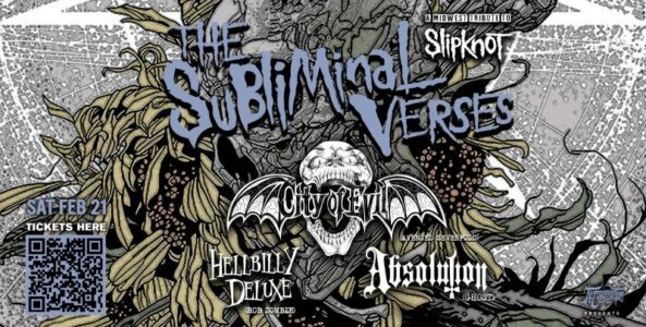 THE SUBLIMINAL VERSES, CITY OF EVIL, HELLBILLY DELUXE, ABSOLUTION