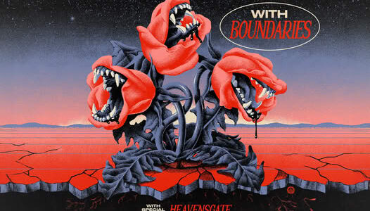 THE AMITY AFFLICTION, AUGUST BURNS, REDBOUNDARIES, HEAVENSGATE