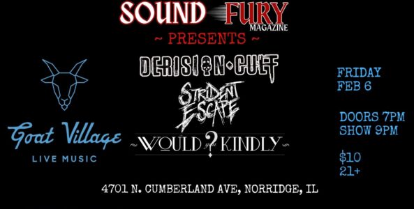 DERISION CULT, STRIDENT ESCAPE, WOULD YOU LIKELY?