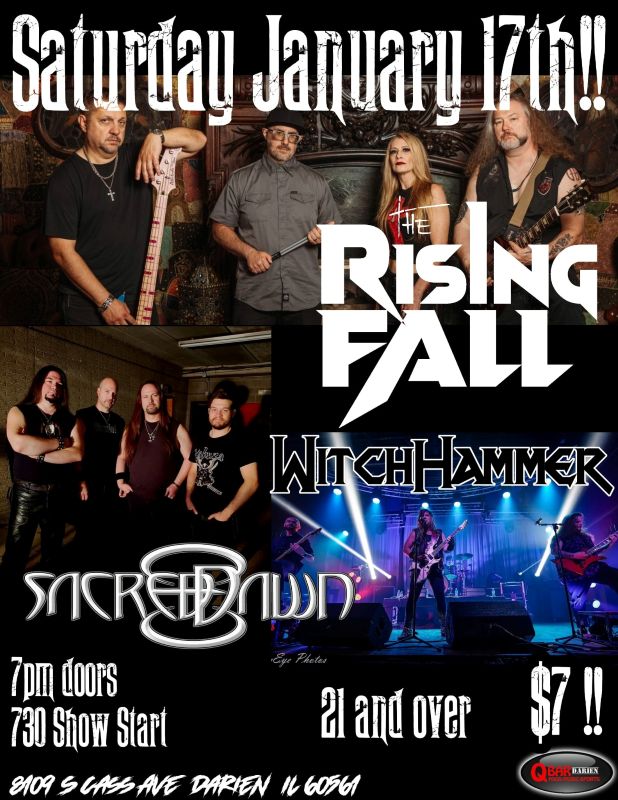 THE RISING FALL, WITCH HAMMER, SACRED DAWN