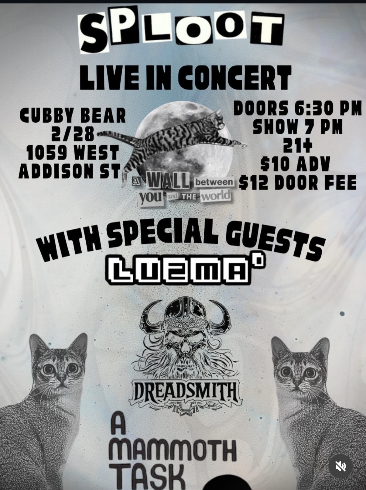 SPLOOT, LUZMA, DREADFAST, A MAMMOTH TASK