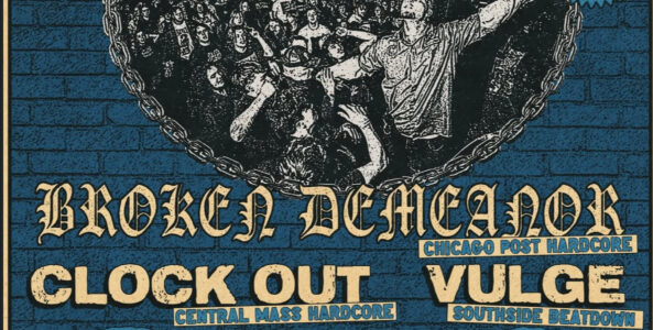 FULL NELSON, BROKEN DEMEANOR, CLOCK OUT, VULGE, DURTNAP